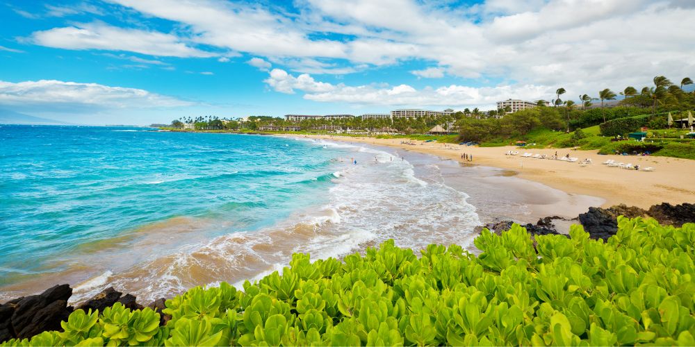 Maui's Wailea Beach, Hawaii