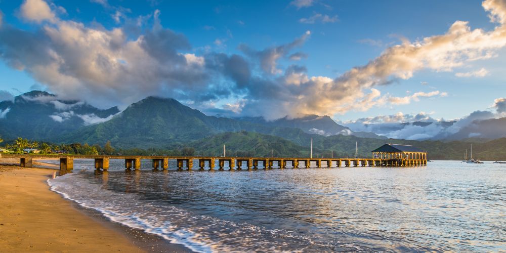 Hanalei Bay, Kauai, Hawaii